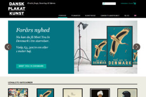 Dansk Plakatkunst Meet You in Denmark