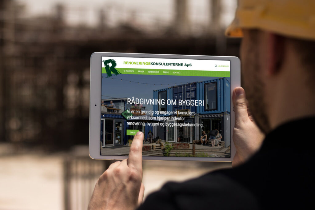 Ny hjemmeside til Renoveringskonsulenterne i Roskilde